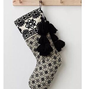 New Free People one holiday lights stocking